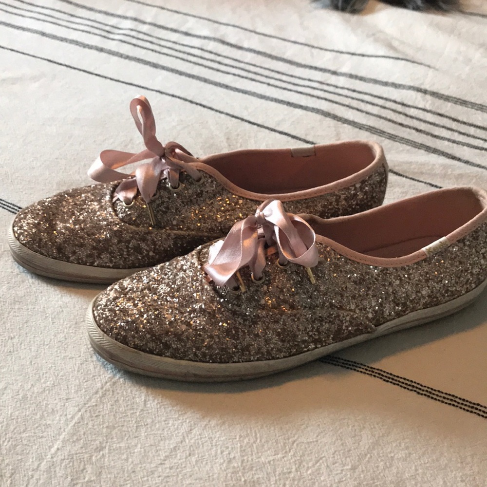 Kate Spade glitter Keds
